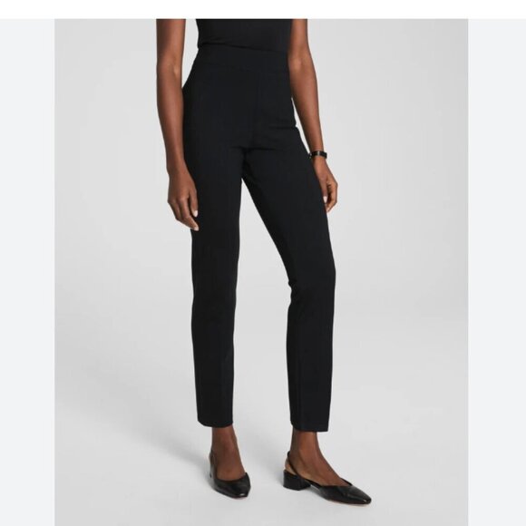 SPANX Denim - Spanx straight leg Black Jeans pants L Large